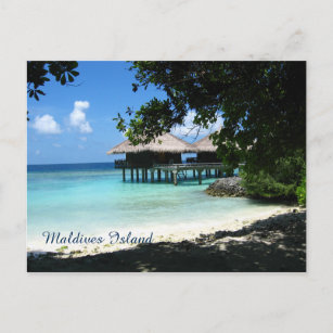 Carte Postale Belles îles Maldives