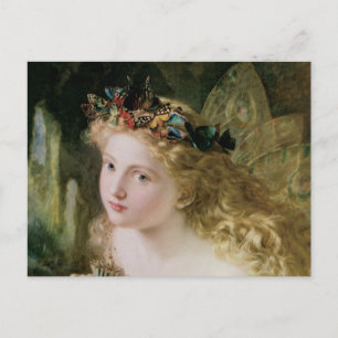 Carte Postale Belles papillons aux fées par Sophie Anderson