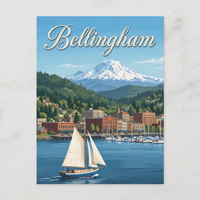 Carte Postale Bellingham, Washington (Devant)