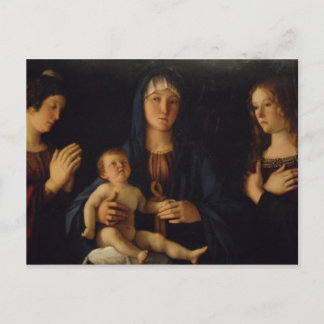 Carte Postale Bellini Madonna à Venise