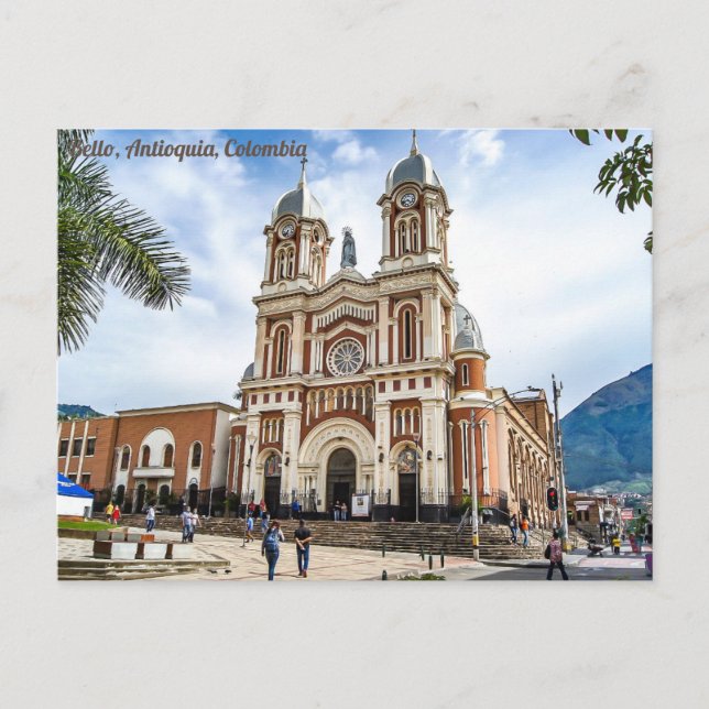 Carte Postale Bello, Antioquia, Colombie (Devant)