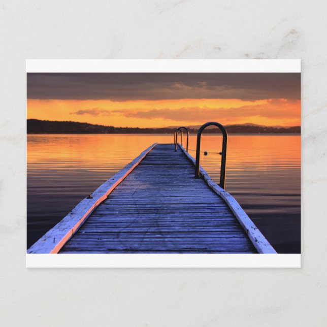 Carte Postale Belmont Baths Jetty (Devant)