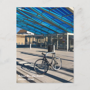 Carte postale Belmont Blue Line Chicago