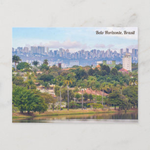 Carte Postale Belo Horizonte, Minas Gerais, Brasil