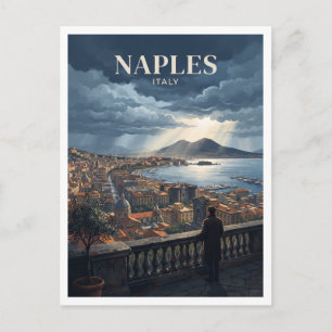 Carte Postale Belvédère de San Martino Naples Italie Souvenir
