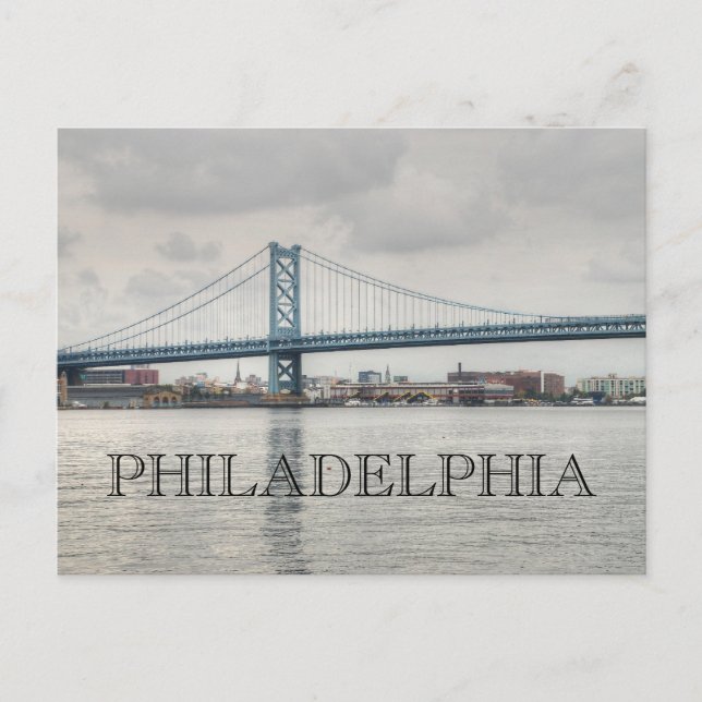 Carte Postale Ben Franklin Bridge (Devant)