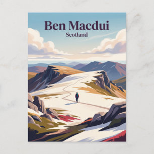 Carte Postale Ben Macdui Écosse