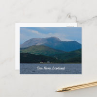 Carte postale Ben Nevis, Écosse