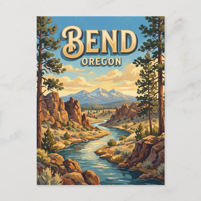 Carte Postale Bend Oregon (Devant)