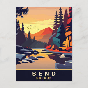 Carte Postale Bend, Oregon, Voyage