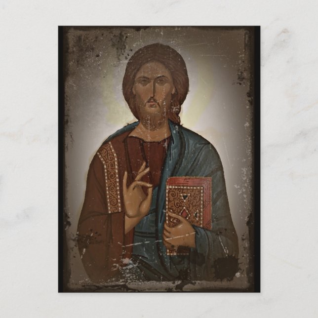 Carte Postale Bénédiction de Jésus (Devant)