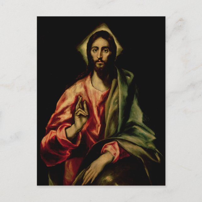 Carte Postale Bénédiction du Christ (Devant)