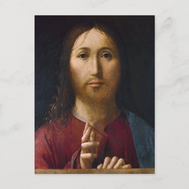 Carte Postale Bénédiction du Christ 15e siècle (Devant)