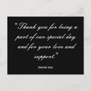 Carte Postale Bénédictions : Un Merci plein de coeur