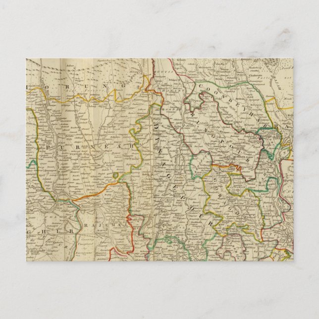 Carte Postale Bengale, Bahar &c nord (Devant)