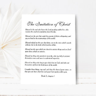 Carte Postale Béni soit l'âme qui entend le Seigneur