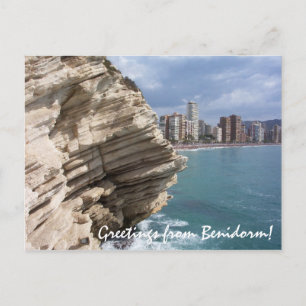 Carte Postale Benidorm Costa Blanca Espagne