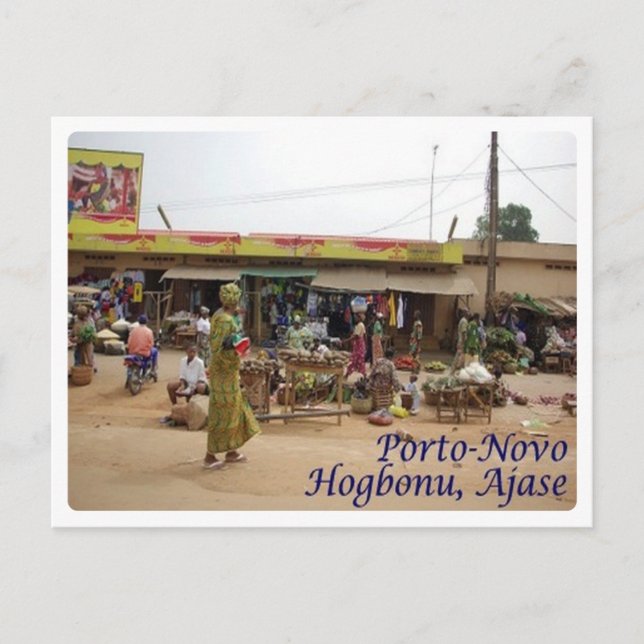 Carte Postale Benin - Porto Novo - Hogbonu - Ajase - (Devant)