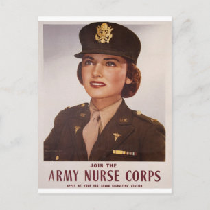 Carte Postale Bénissez nos femmes militaires