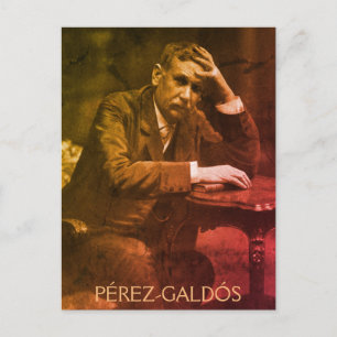 Carte postale Benito Pérez-Galdós