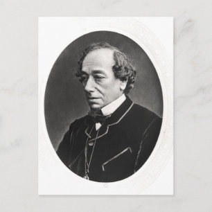 Carte Postale Benjamin Disraeli c.1874