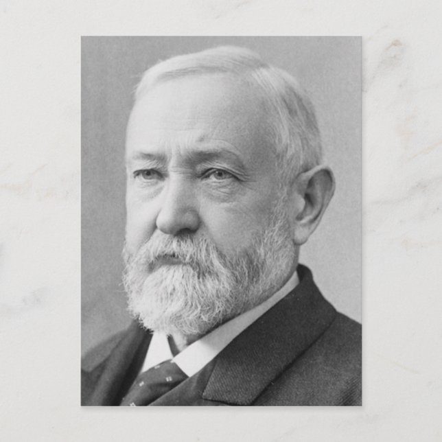 Carte Postale Benjamin Harrison (Devant)