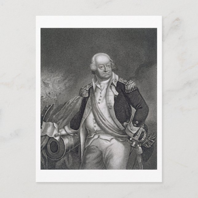 Carte Postale Benjamin Lincoln (gravure) (Devant)