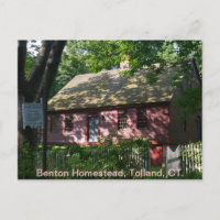 Benton Homestead, Tolland, CT.