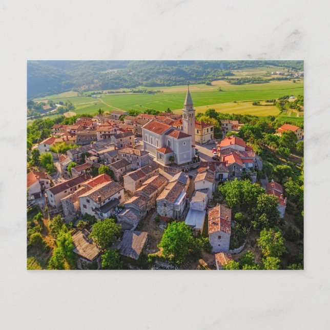 Carte Postale Beram Istria (Devant)