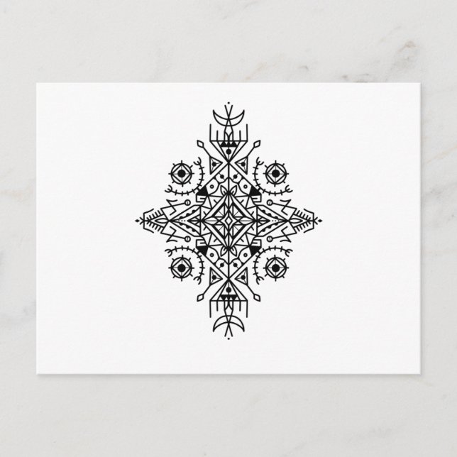 Carte Postale Berber shape (Devant)