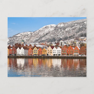 Carte Postale Bergen