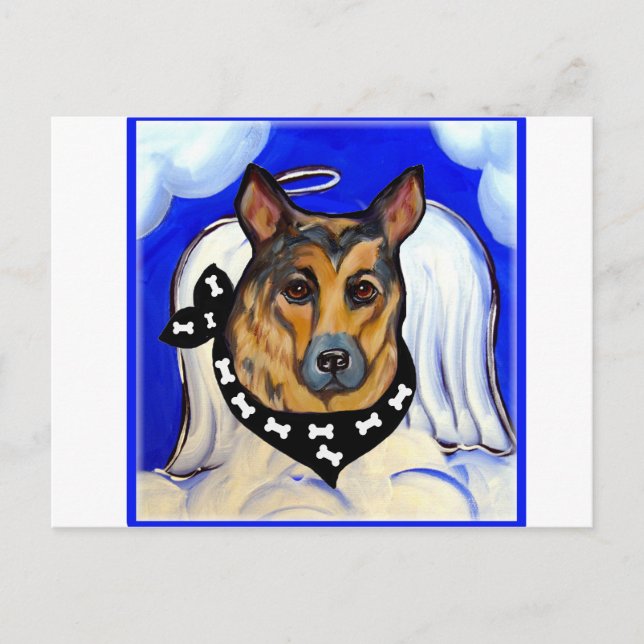 CARTE POSTALE BERGER ALLEMAND (Devant)