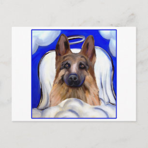 Carte Postale Berger Allemand  ANGE PET