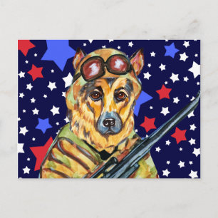 CARTE POSTALE BERGER ALLEMAND SOLDAT