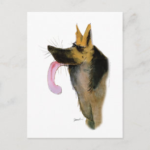 Carte Postale berger allemand, tony fernandes