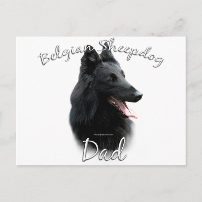 Carte Postale Berger belge Papa 2 (Devant)