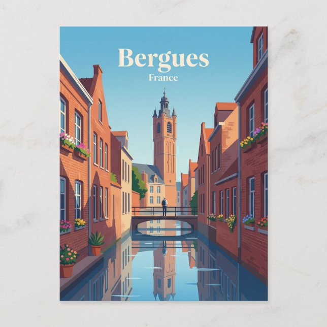 Carte Postale Bergues France (Devant)
