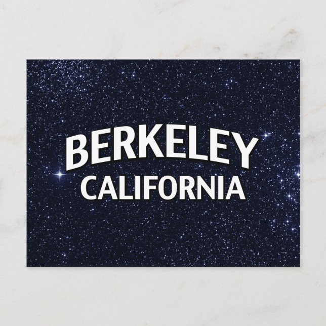 Carte Postale Berkeley Californie (Devant)