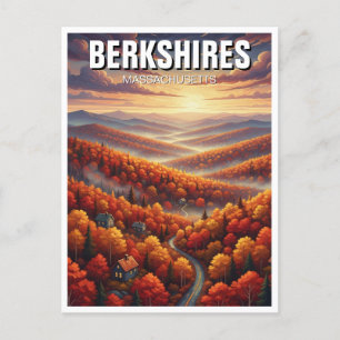 Carte Postale Berkshires Massachusetts Travel