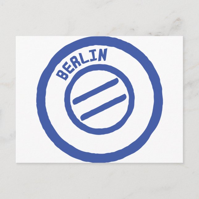 Carte Postale Berlin (Devant)