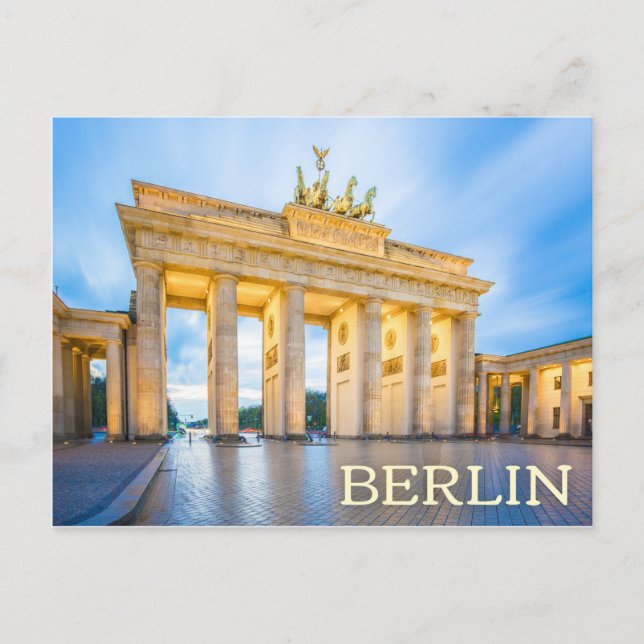 Carte postale Berlin, Allemagne (Devant)