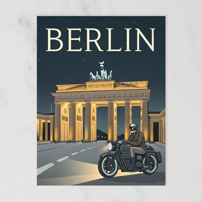 Carte Postale Berlin, Allemagne (Créateur téléchargé)