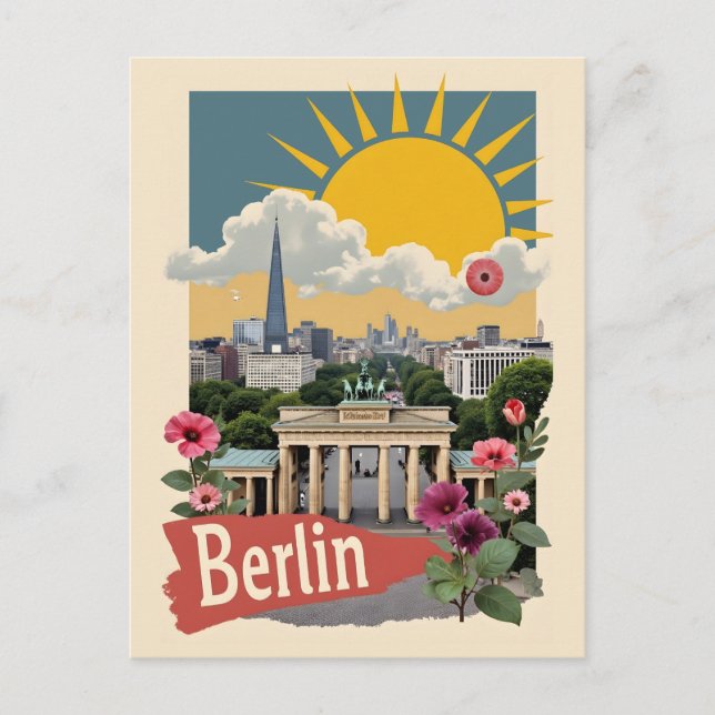 Carte Postale Berlin, Allemagne (Devant)