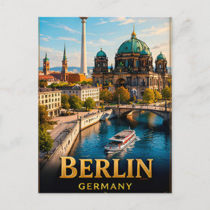 Carte Postale Berlin Allemagne Capitale Historique Voyage 📍