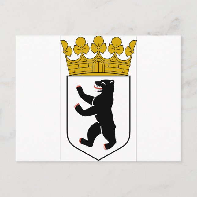 Carte Postale Berlin (Allemagne) Coat of Arms (Devant)