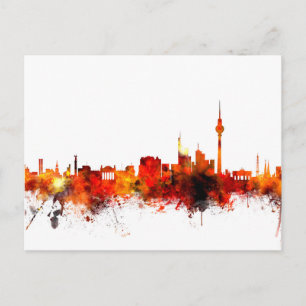 Carte Postale Berlin Allemagne Skyline