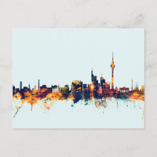 Carte Postale Berlin Allemagne Skyline