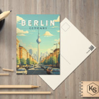 Berlin Allemagne Voyage Art Vintage
