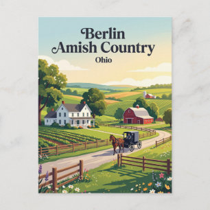 Carte Postale Berlin Amish Country Ohio