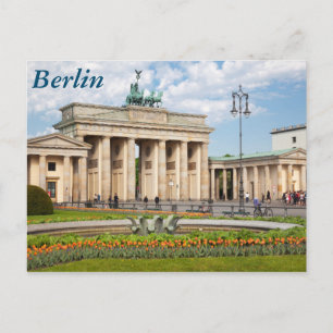 Carte Postale Berlin Brandenburger Tor